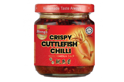 Heng's Crispy Cuttlefish Chili 香脆鱿鱼香 180GM（VIP会员价：RM8.90）
